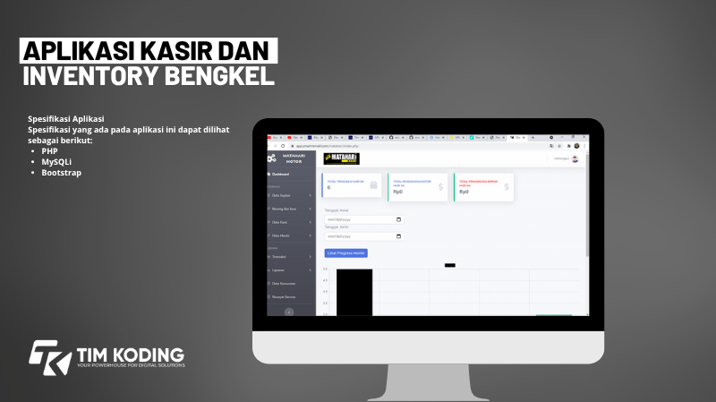 Aplikasi Bengkel Otomotif dan Spare Part