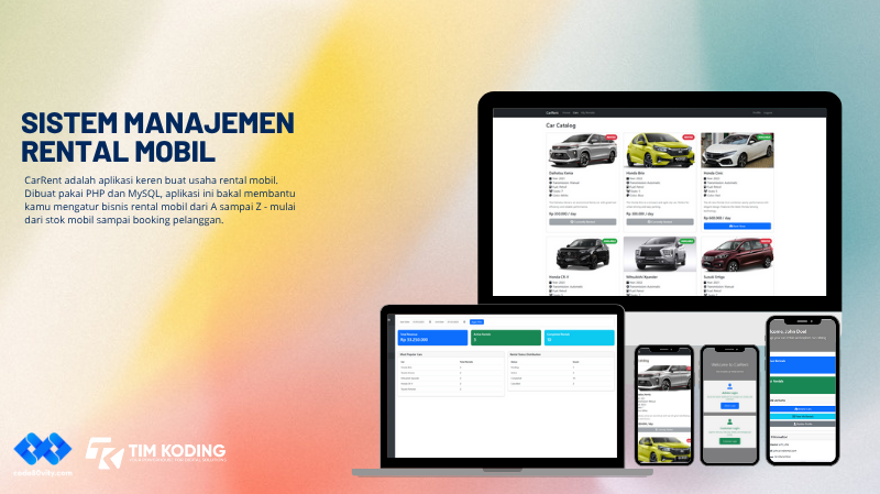 Aplikasi Rental Mobil Berbasis Web dengan Sistem Booking Online