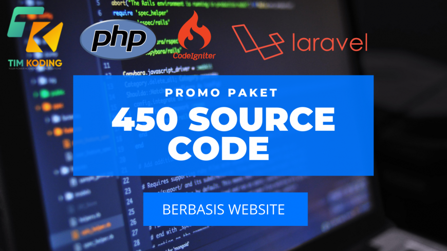 Promo Paket 450 Source Code Berbasis Web